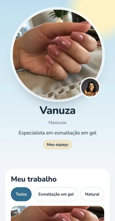 Página no estilo Praia
